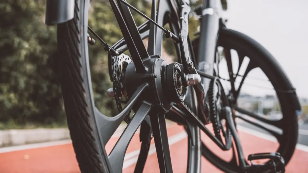 friction drive electric bike conversion kit